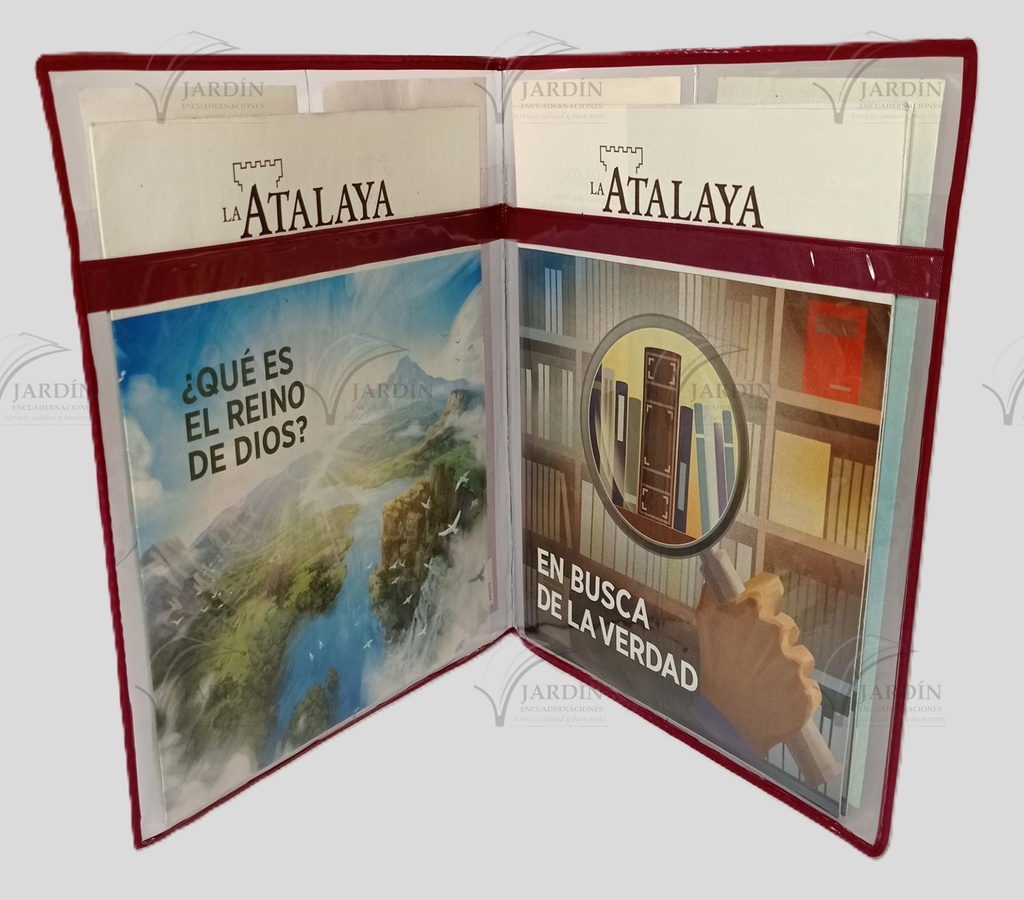 BOLSA DOBLE C/TRATADO TRANSPARENTE