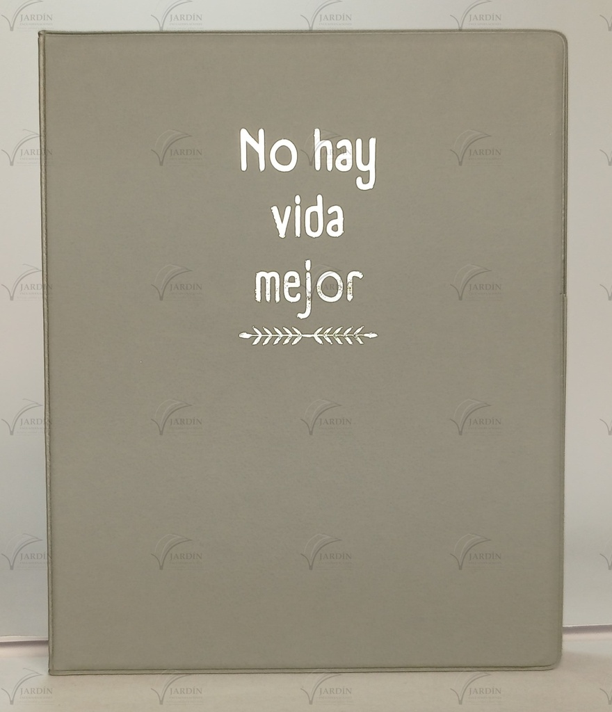 PORTA TRATADOS SELLADO GRABADO NO HAY VIDA MEJOR (NUEVO MODELO)