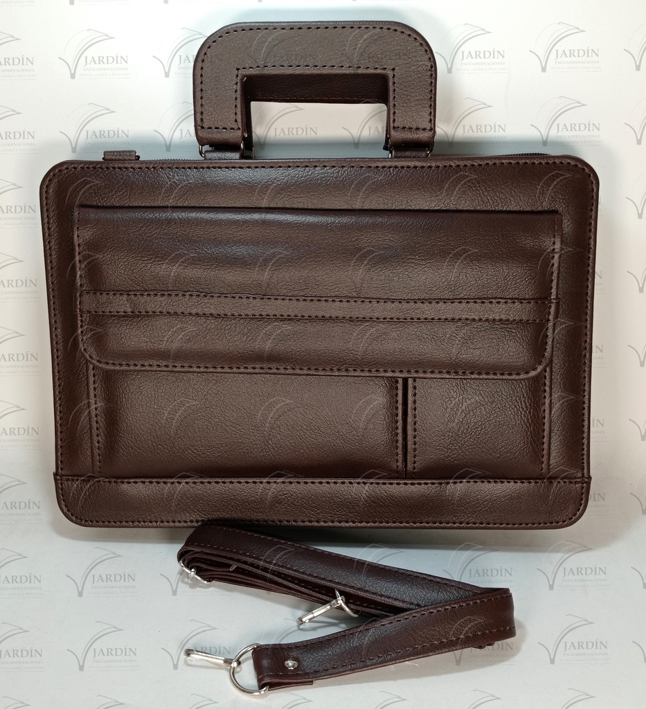 PORTAFOLIO PT-16 DOS BOLSAS C/TAPA CORRIDA