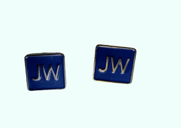 PIN METAL CUADRADO 3 CM GRANDE JW