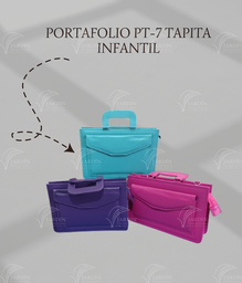 PORTAFOLIO PT-7 TAPITA INFANTIL (31 X 21 CM)
