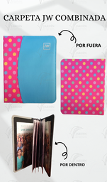 CARPETA COSIDA JW GRABADO COMBINADA