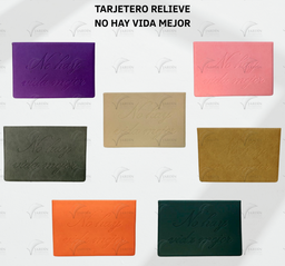 TARJETERO RELIEVE NO HAY VIDA MEJOR CALIFORNIA