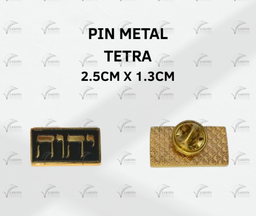 [PIN-T] PIN METAL TETRA (2.5cm x 1.3cm)